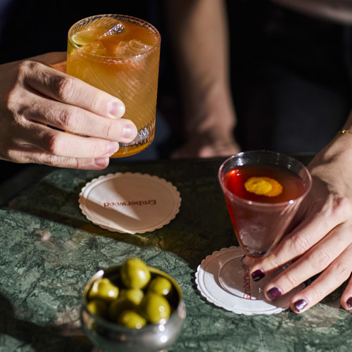 Cocktails and Apéritifs at Emberwood Terrace Cocktails and Apéritifs at Emberwood Terrace