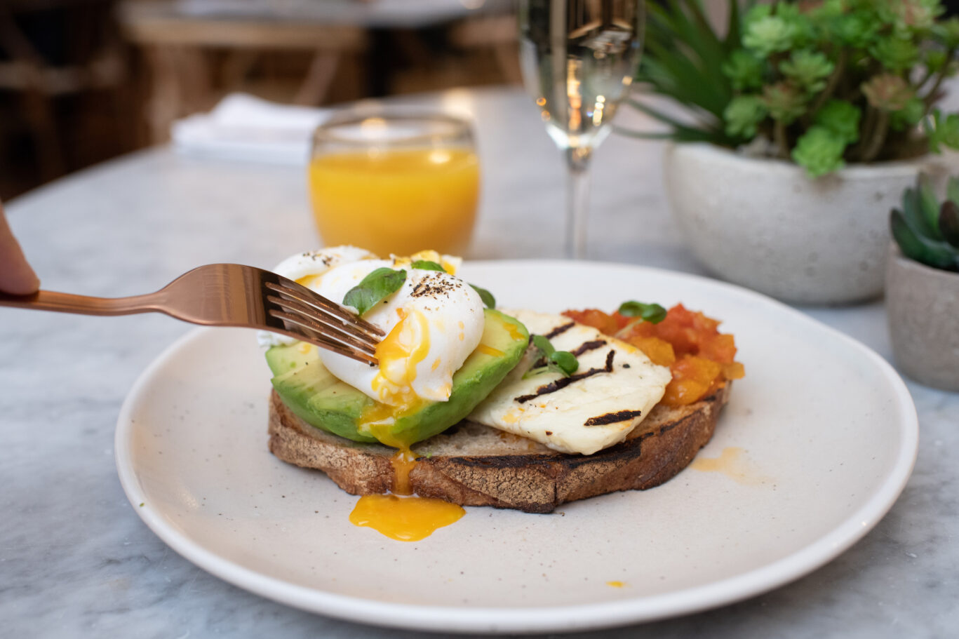 breakfast eggs avocado