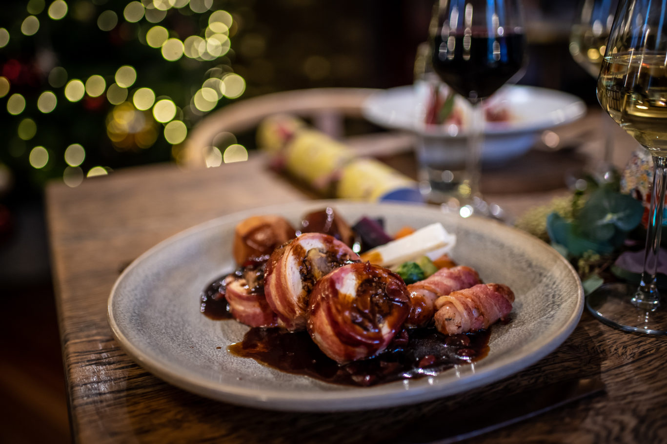 Christmas menu at The Francis Hotel Bath