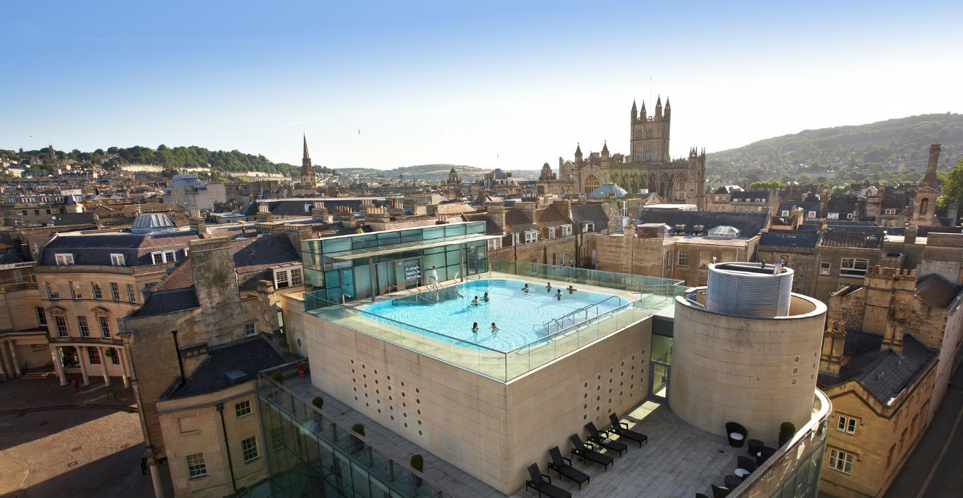 Thermae Bath Spa rooftop pool