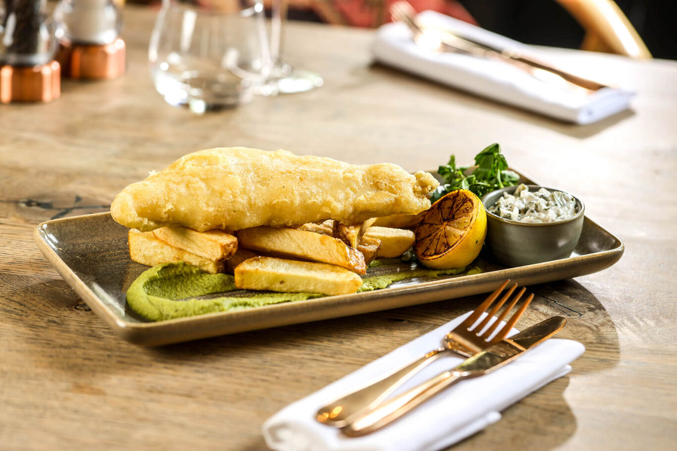 Boho Marche fish and chips