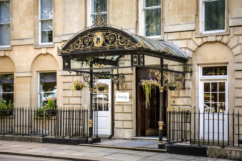 The Francis Hotel Exterior close up