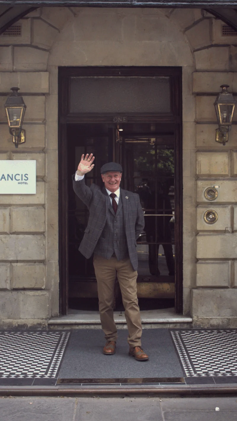 Gerry The Doorman at Francis Hotel